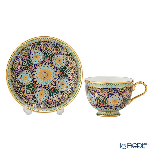 ブランベンジャロン工房 ブルーポメグラニット ティーカップ＆ソーサー