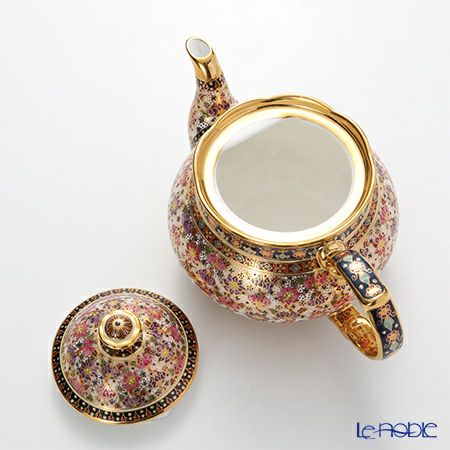 ブランベンジャロン工房 ロータスフラワー多彩 ティーポット 500ml