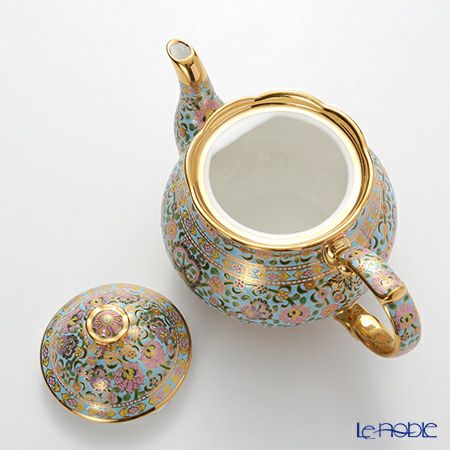 ブランベンジャロン工房 ボタニカルブーケ ティーポット 500ml