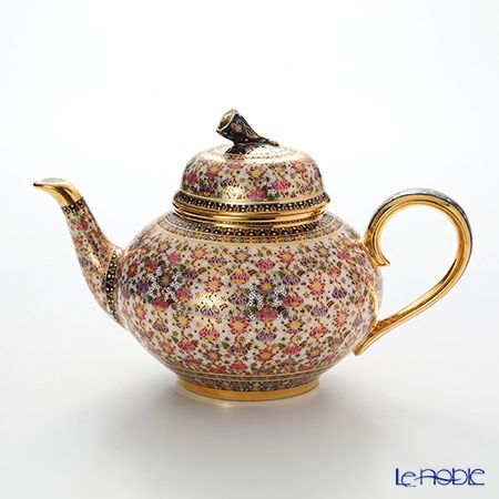 ブランベンジャロン工房 ロータスフラワー多彩 ティーポット 1.1L