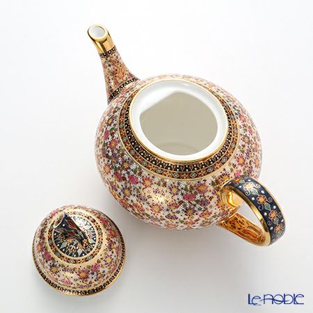 ブランベンジャロン工房 ロータスフラワー多彩 ティーポット 1.1L