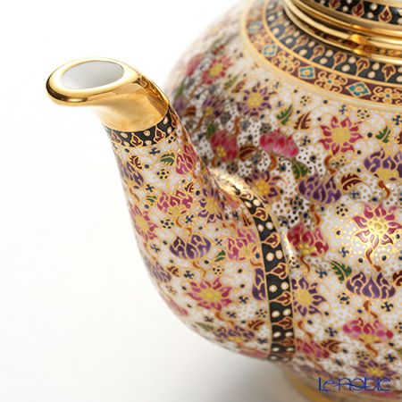 ブランベンジャロン工房 ロータスフラワー多彩 ティーポット 1.1L