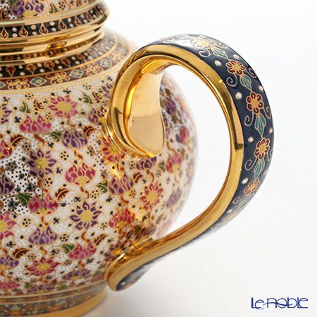 ブランベンジャロン工房 ロータスフラワー多彩 ティーポット 1.1L