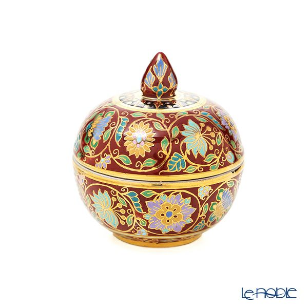 ブランベンジャロン工房 小物入れ スコータイマルーン