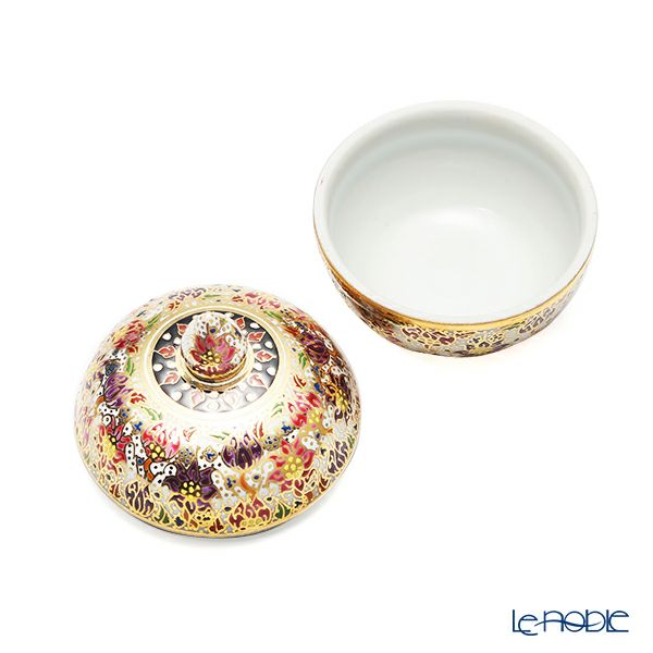 ブランベンジャロン工房 小物入れ ロータスフラワー 多彩