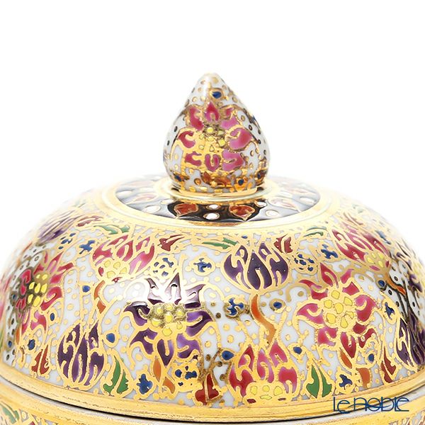 ブランベンジャロン工房 小物入れ ロータスフラワー 多彩