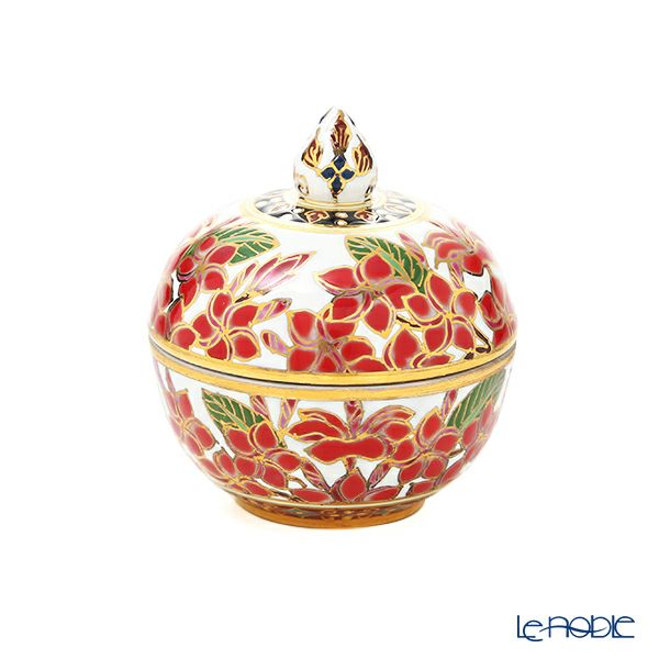 ブランベンジャロン工房 小物入れ プルメリアレッド