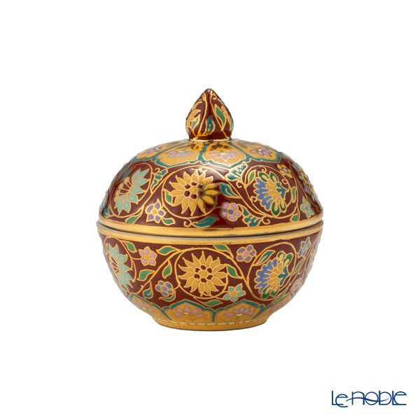 ブランベンジャロン工房 小物入れ スコータイチャネルマルーン