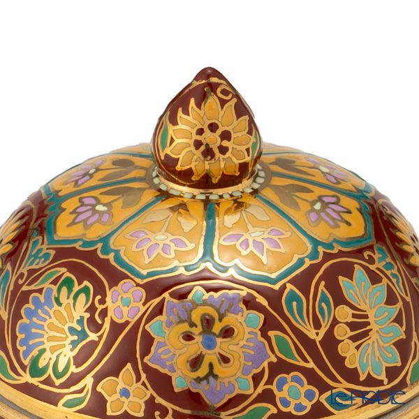 ブランベンジャロン工房 小物入れ スコータイチャネルマルーン