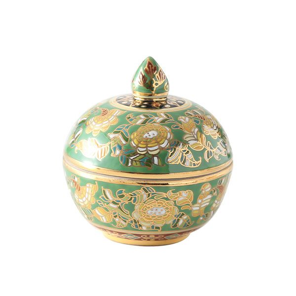 ブランベンジャロン工房 小物入れ ブスリー（グリーン）