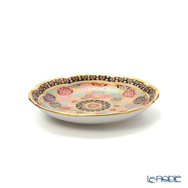 ブランベンジャロン工房 ミニプレート 8cm ピクンフラワー