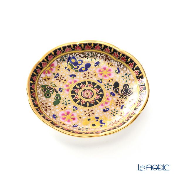 ブランベンジャロン工房 ミニプレート 8cm バタフライミラー