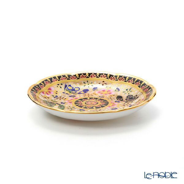 ブランベンジャロン工房 ミニプレート 8cm バタフライミラー