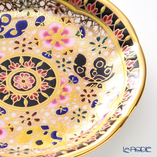 ブランベンジャロン工房 ミニプレート 8cm バタフライミラー