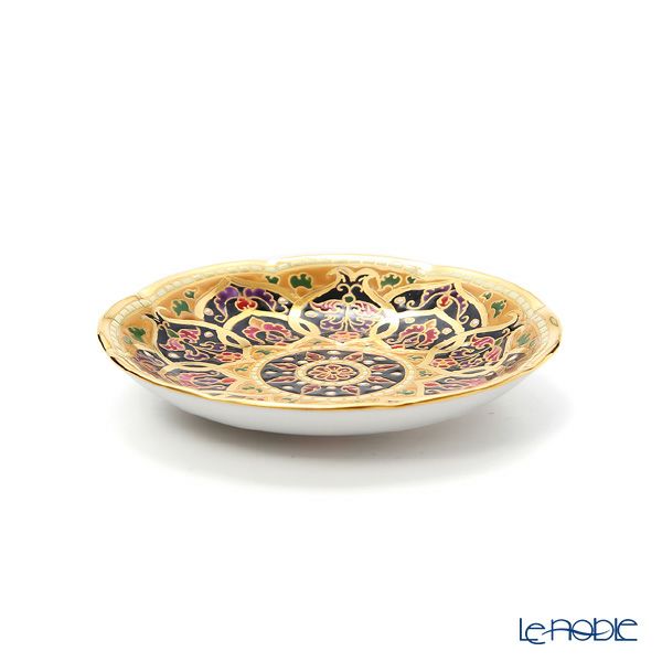 ブランベンジャロン工房 ミニプレート 8cm ブラックポメグラニット