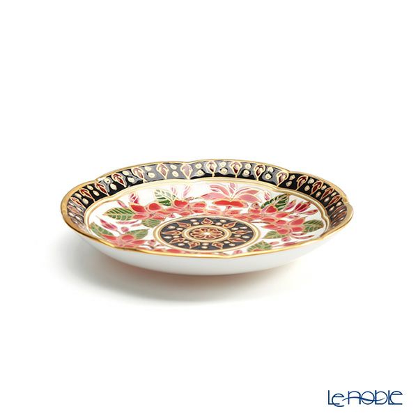 ブランベンジャロン工房 ミニプレート 8cm プルメリアレッド