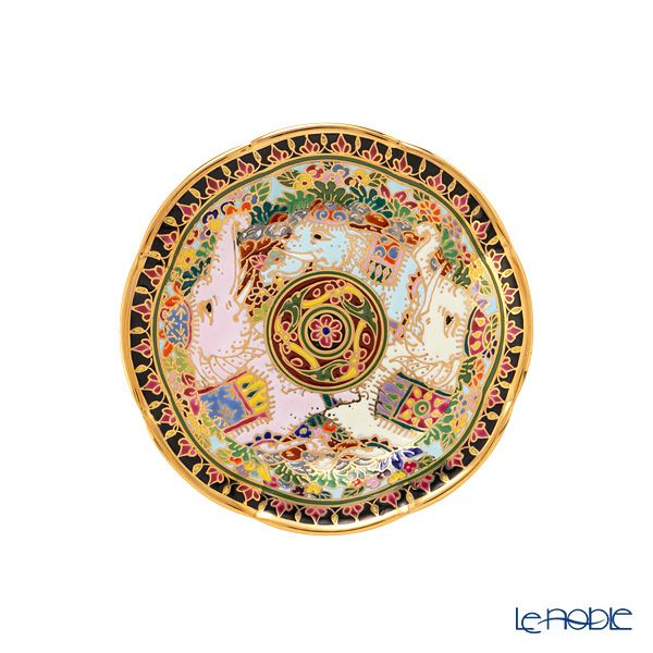 ブランベンジャロン工房 ミニプレート 8cm タイエレファント