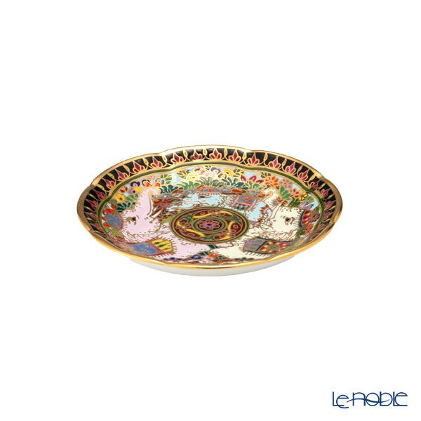 ブランベンジャロン工房 ミニプレート 8cm タイエレファント