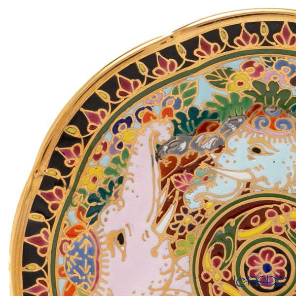 ブランベンジャロン工房 ミニプレート 8cm タイエレファント