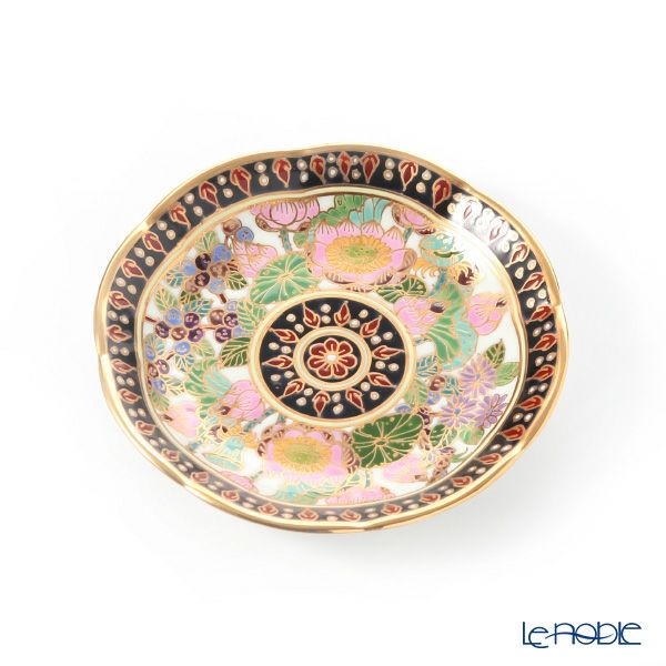 ブランベンジャロン工房 ミニプレート 8cm ロータスホワイト