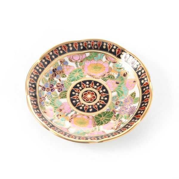 ブランベンジャロン工房 ミニプレート 8cm ロータスホワイト