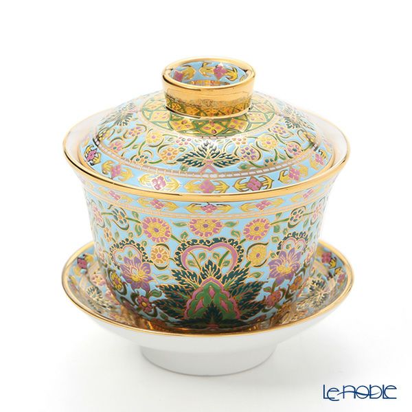 ブランベンジャロン工房 ボタニカルブーケ オリエンタルカップ＆ソーサー S