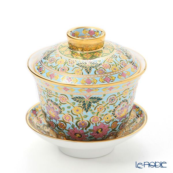 ブランベンジャロン工房 ボタニカルブーケ オリエンタルカップ＆ソーサー S