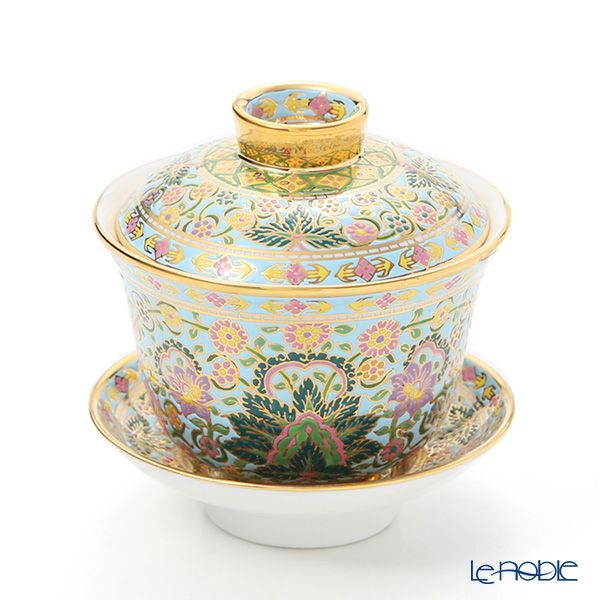 ブランベンジャロン工房 ボタニカルブーケ オリエンタルカップ＆ソーサー S