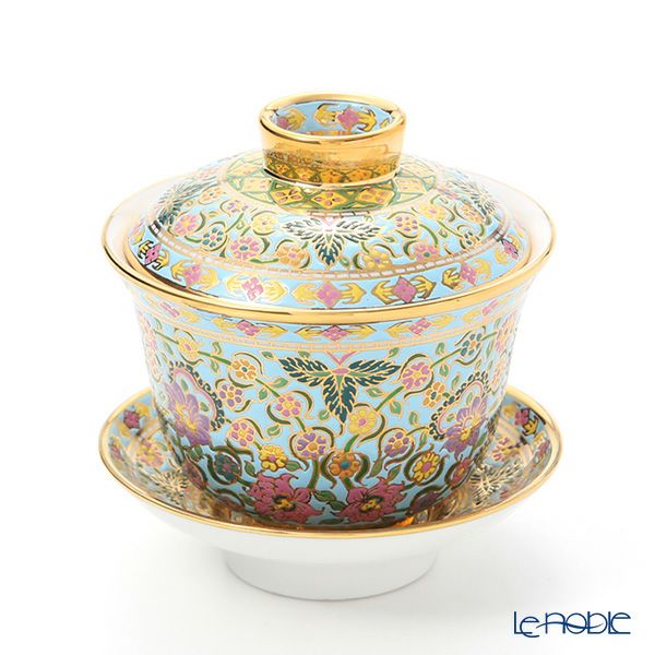 ブランベンジャロン工房 ボタニカルブーケ オリエンタルカップ＆ソーサー S