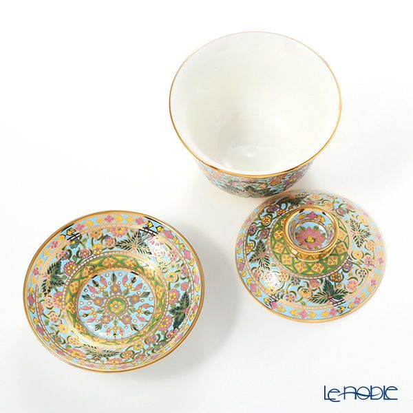 ブランベンジャロン工房 ボタニカルブーケ オリエンタルカップ＆ソーサー S