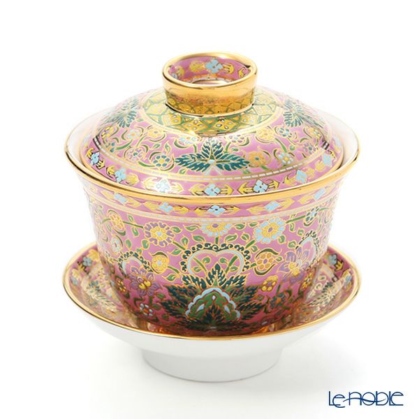 ブランベンジャロン工房 ボタニカルブーケP オリエンタルカップ＆ソーサー S