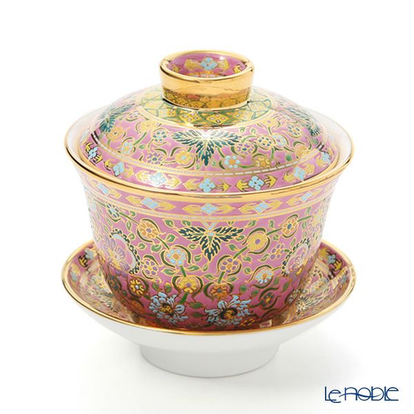 ブランベンジャロン工房 ボタニカルブーケP オリエンタルカップ＆ソーサー S