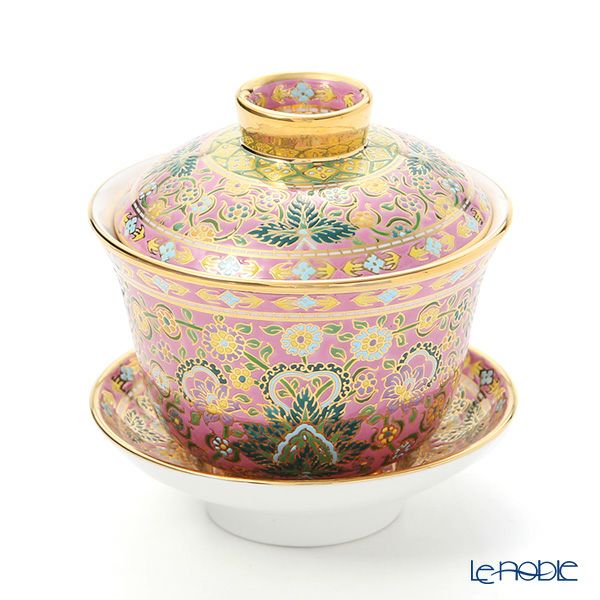 ブランベンジャロン工房 ボタニカルブーケP オリエンタルカップ＆ソーサー S