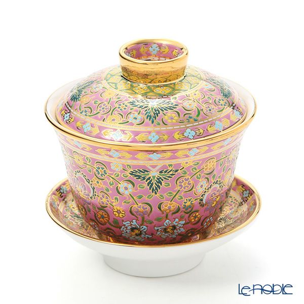 ブランベンジャロン工房 ボタニカルブーケP オリエンタルカップ＆ソーサー S