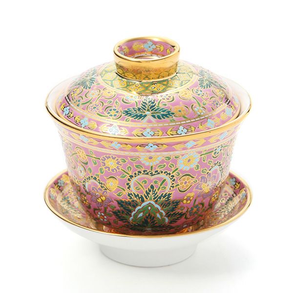 ブランベンジャロン工房 ボタニカルブーケP オリエンタルカップ＆ソーサー S