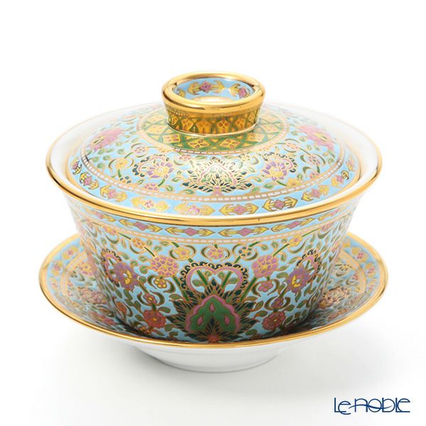 ブランベンジャロン工房 ボタニカルブーケ オリエンタルカップ＆ソーサー L