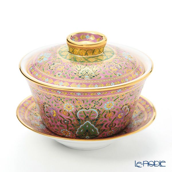 ブランベンジャロン工房 ボタニカルブーケP オリエンタルカップ＆ソーサー L