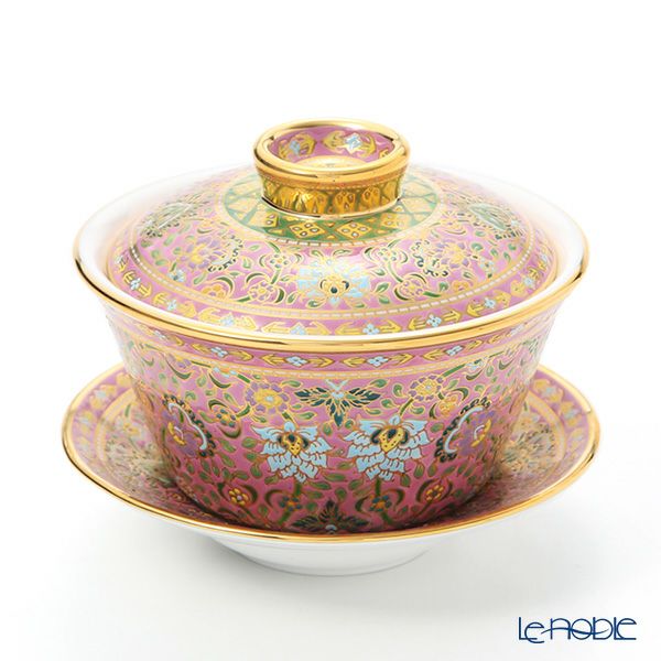 ブランベンジャロン工房 ボタニカルブーケP オリエンタルカップ＆ソーサー L