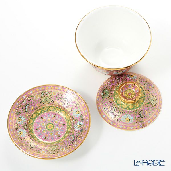 ブランベンジャロン工房 ボタニカルブーケP オリエンタルカップ＆ソーサー L