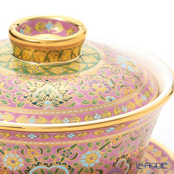 ブランベンジャロン工房 ボタニカルブーケP オリエンタルカップ＆ソーサー L