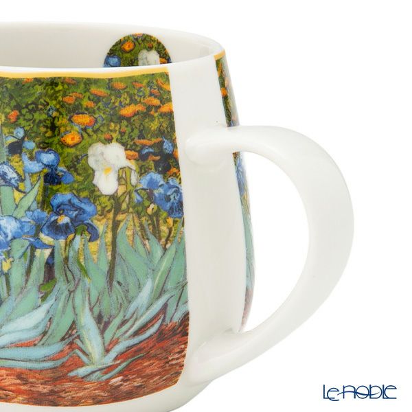 DUO アートギャラリーシリーズ ゴッホ アイリス マグカップ バレル 430ml