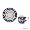 ポーリッシュポタリー（ポーランド陶器） ボレスワヴィエツ コーヒーカップ＆ソーサー 160ml／14.2cm 913／710／D-41