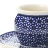 ポーリッシュポタリー（ポーランド陶器） ボレスワヴィエツ コーヒーカップ＆ソーサー 160ml／14.2cm 913／710／120