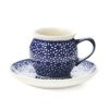 ポーリッシュポタリー（ポーランド陶器） ボレスワヴィエツ コーヒーカップ＆ソーサー 160ml／14.2cm 913／710／120