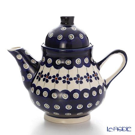 ポーリッシュポタリー（ポーランド陶器） ボレスワヴィエツ コーヒーポット 250ml／14cm 163／A-166A