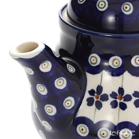 ポーリッシュポタリー（ポーランド陶器） ボレスワヴィエツ コーヒーポット 250ml／14cm 163／A-166A