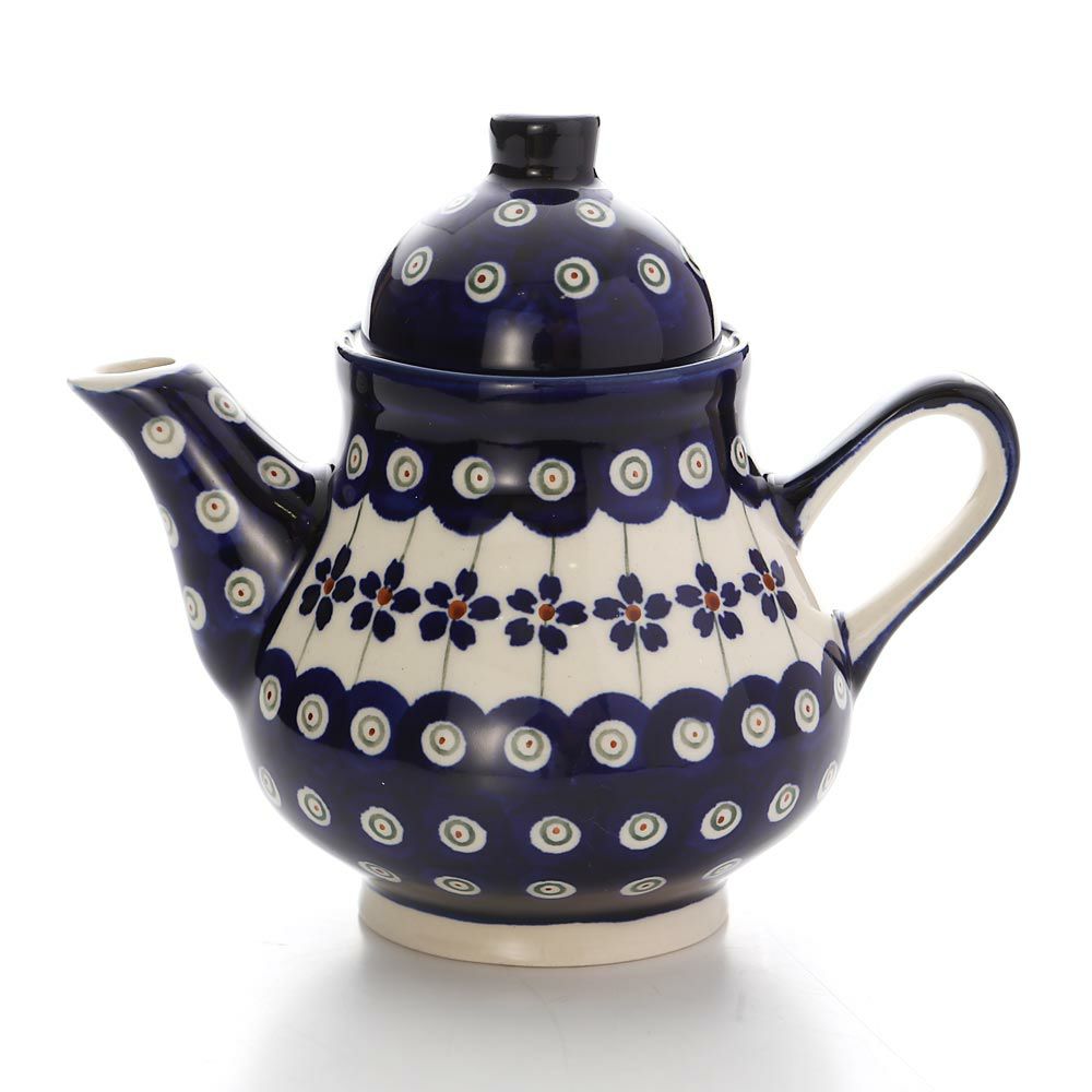 ポーリッシュポタリー（ポーランド陶器） ボレスワヴィエツ コーヒーポット 250ml／14cm 163／A-166A