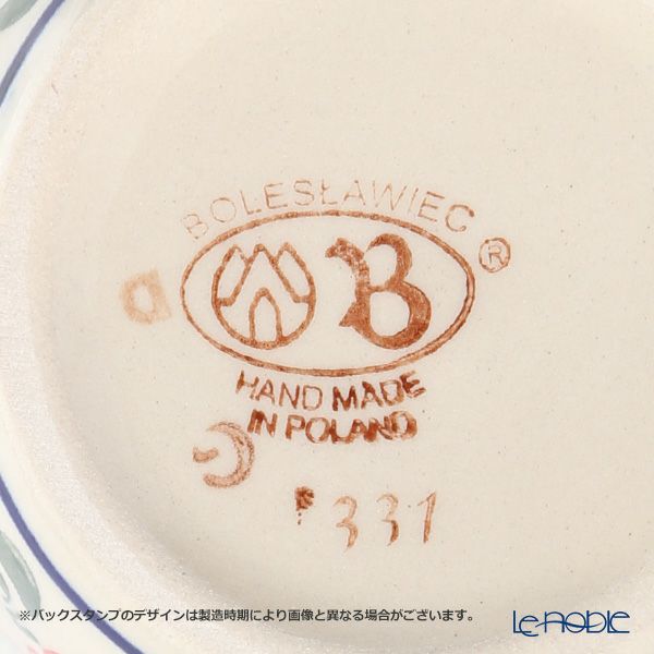 ポーリッシュポタリー（ポーランド陶器） ボレスワヴィエツ マグ 350ml／9.7cm 1105／A-166A