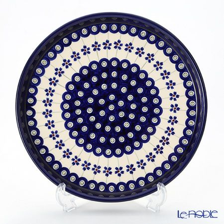 ポーリッシュポタリー（ポーランド陶器） ボレスワヴィエツ プレート 24.5cm 524／A-166A