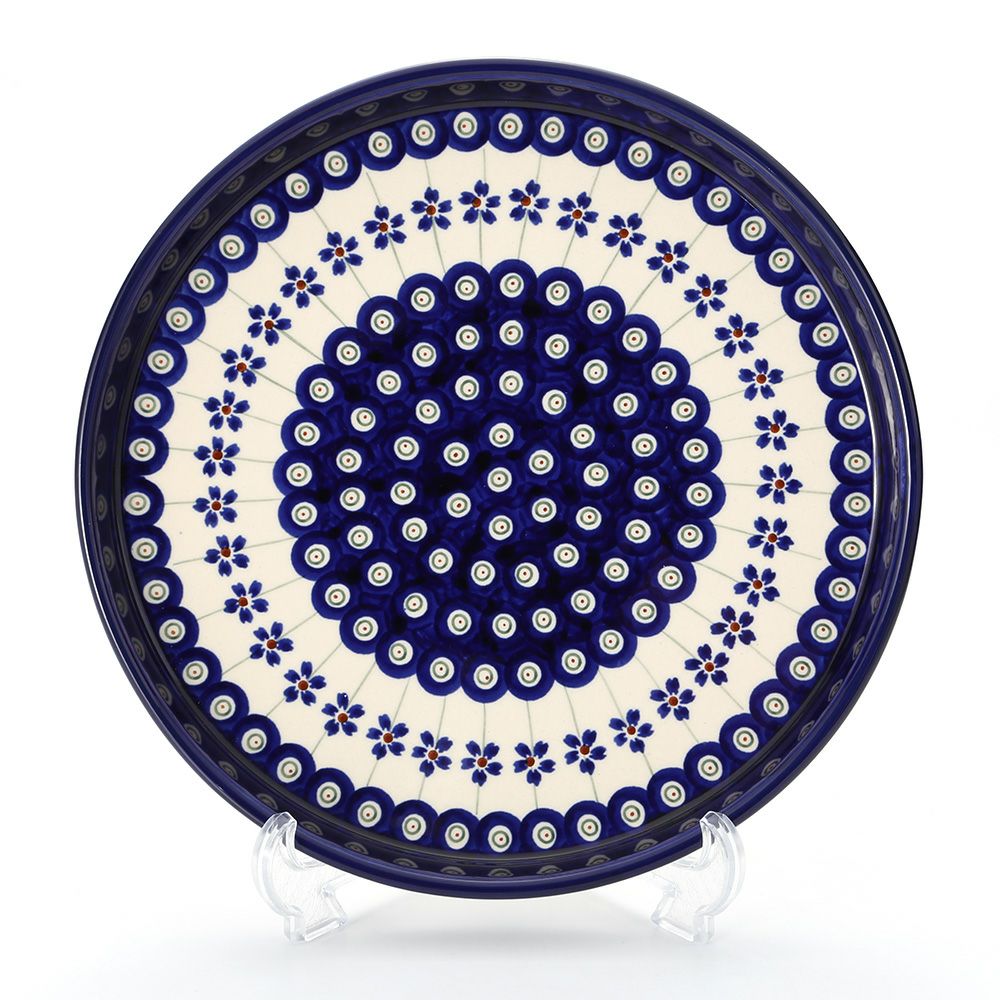 ポーリッシュポタリー（ポーランド陶器） ボレスワヴィエツ プレート 24.5cm 524／A-166A